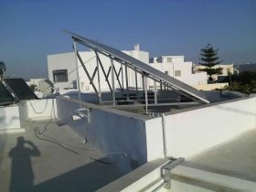 Installation photovoltaïque raccordée au réseau d’une puissance 2Kwc Gremda SFAX TUNISIE Societe SOLIDER 1
