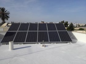 installation photovoltaique raccorsée au reseau 3 Kwc à ROUTE MATAR KM 1.5 sfax tunisie societe solider