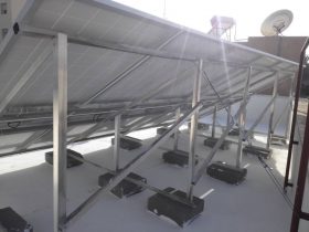 installation photovoltaique raccorsée au reseau 3 Kwc à ROUTE MATAR KM 1.5 sfax tunisie societe solider2