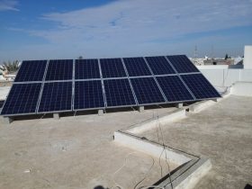 installation photovoltaique raccorsée au reseau 3.5Kwc à MAHDIA KM 6 sfax tunisie societe solider2