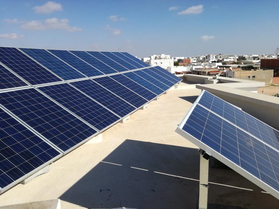 installation photovoltaique raccorsée au reseau 6Kwc à GREMDA KM 8 sfax tunisie societe solider5